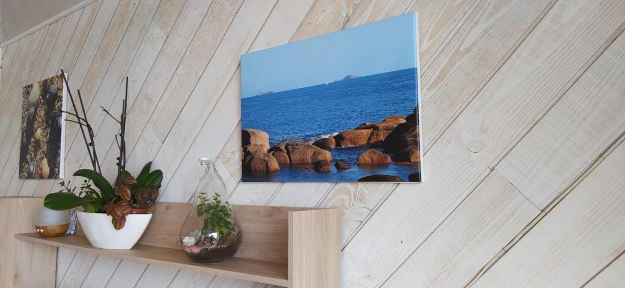 Appartement Vue Mer, Rdc, Plage De Trestrignel Perros-Guirec Zewnętrze zdjęcie